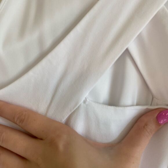 Theory White Midi Dress - Picture 9 of 10